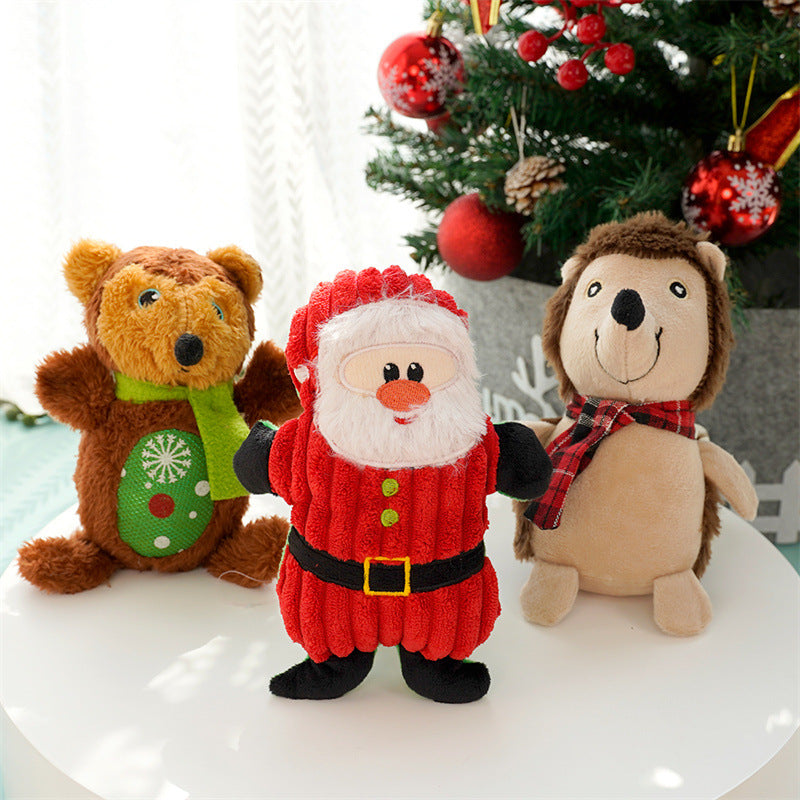 Interactive Plush Dog & Cat Toy for Boredom Relief