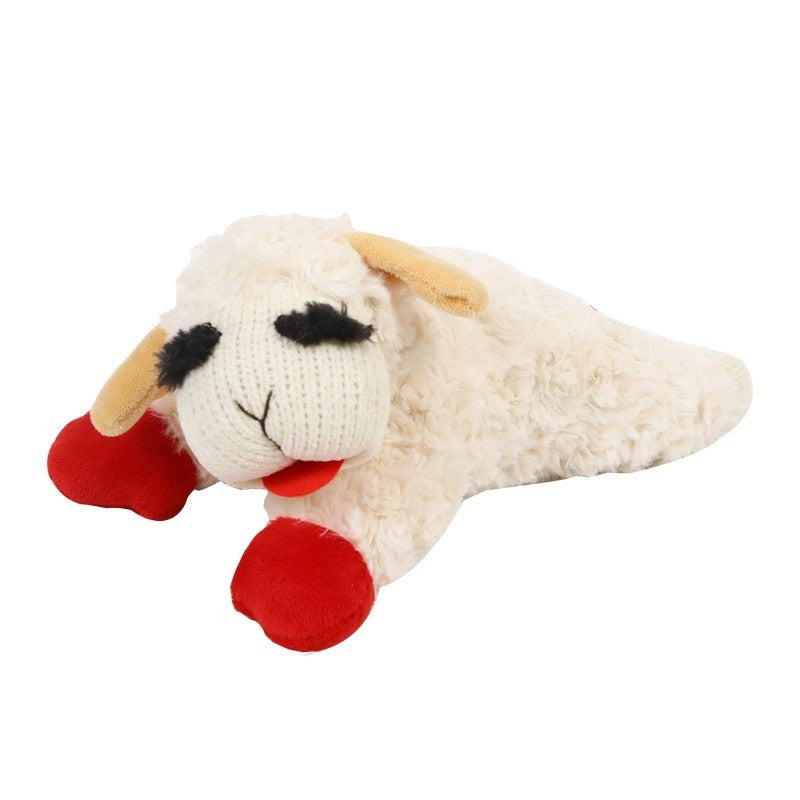 Lamb Plush Toy With Cuddly Sound for Cozy Playtime