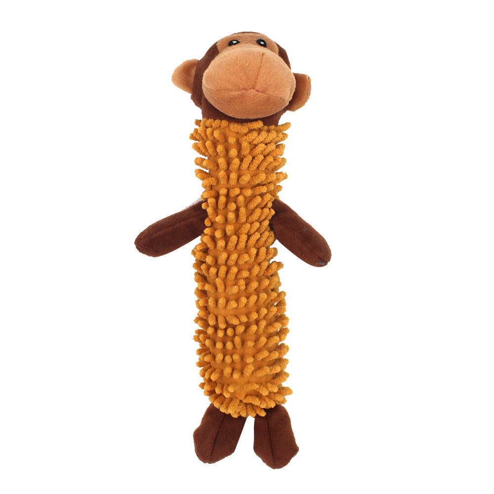 Textured Plush Dog Chew Toy for Interactive Daily Play
