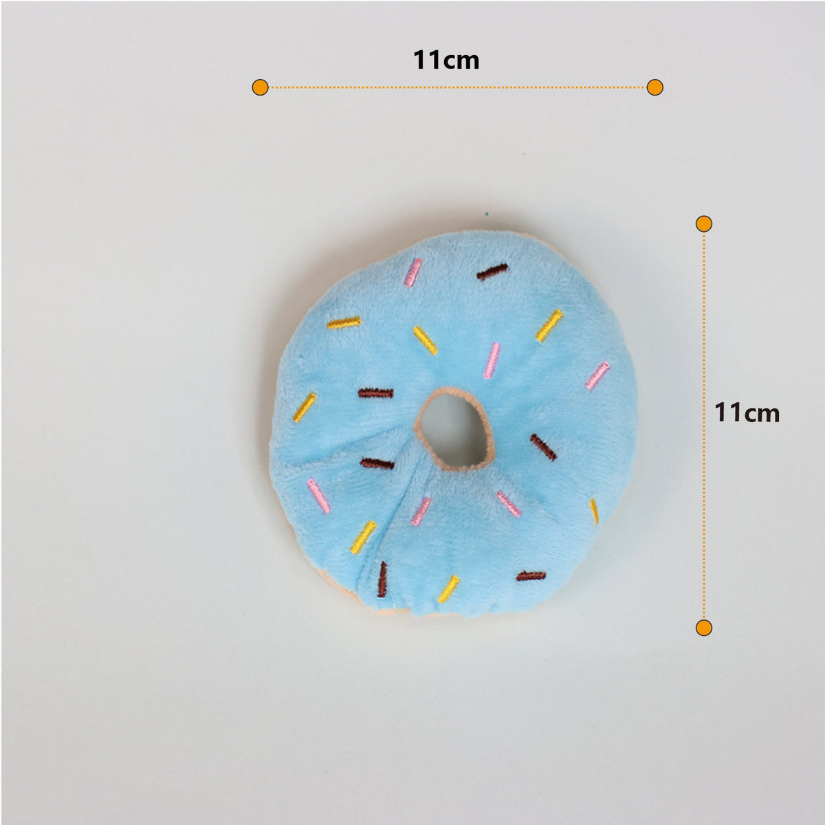 Plush Squeaky Dog Toy for Indoor Play and Happy Chewing