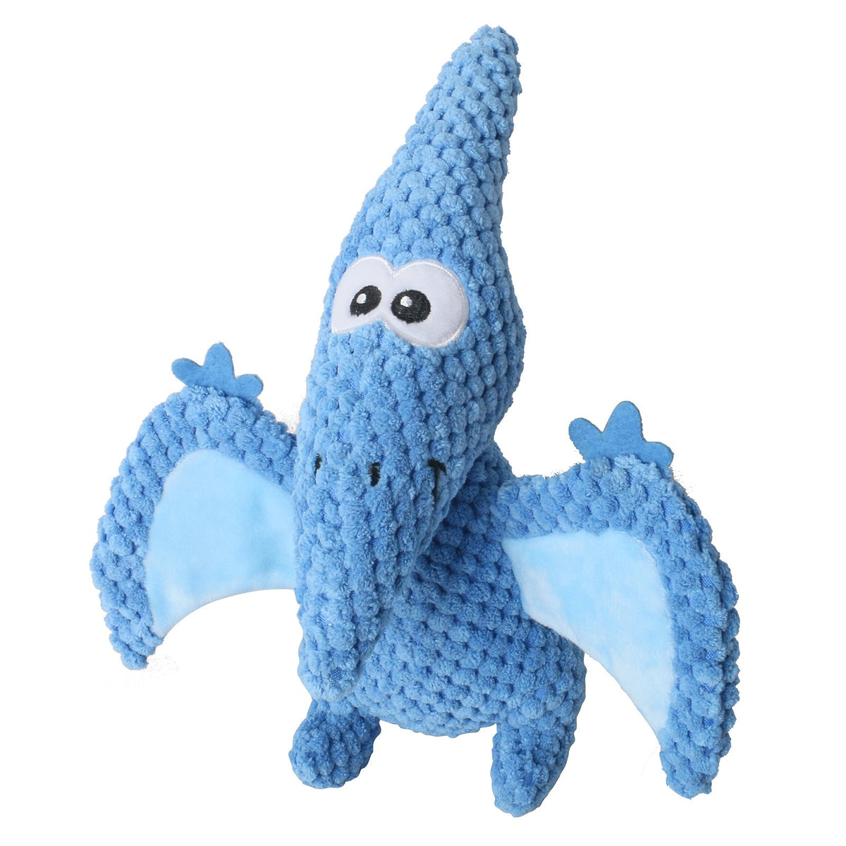 Plush Dinosaur Dog Toy for Colorful Interactive Play