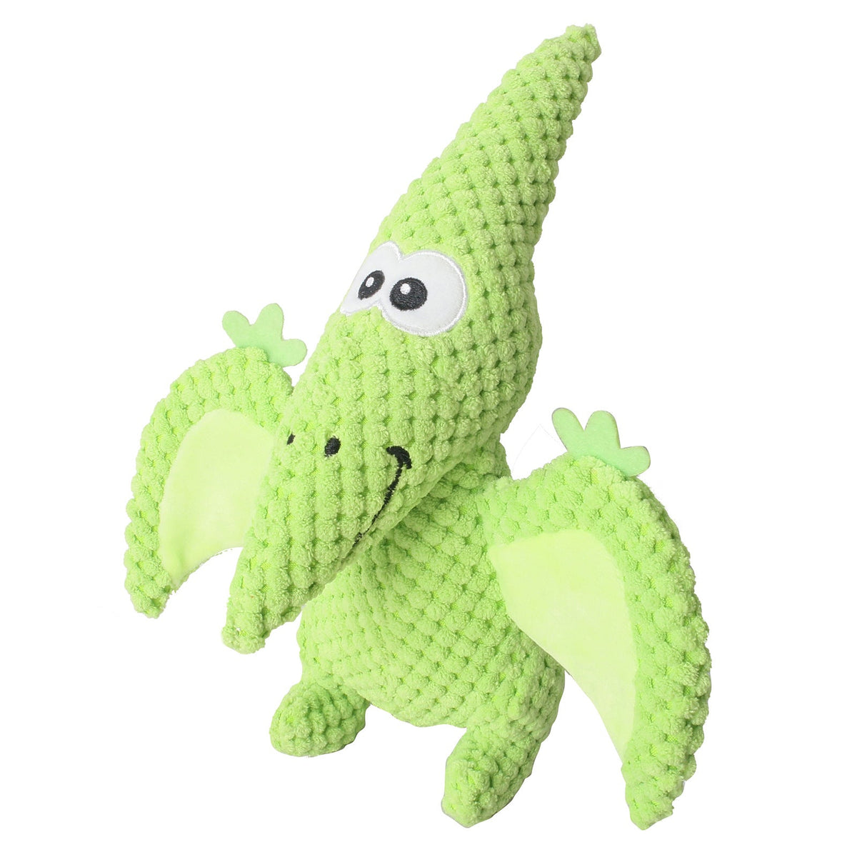 Plush Dinosaur Dog Toy for Colorful Interactive Play