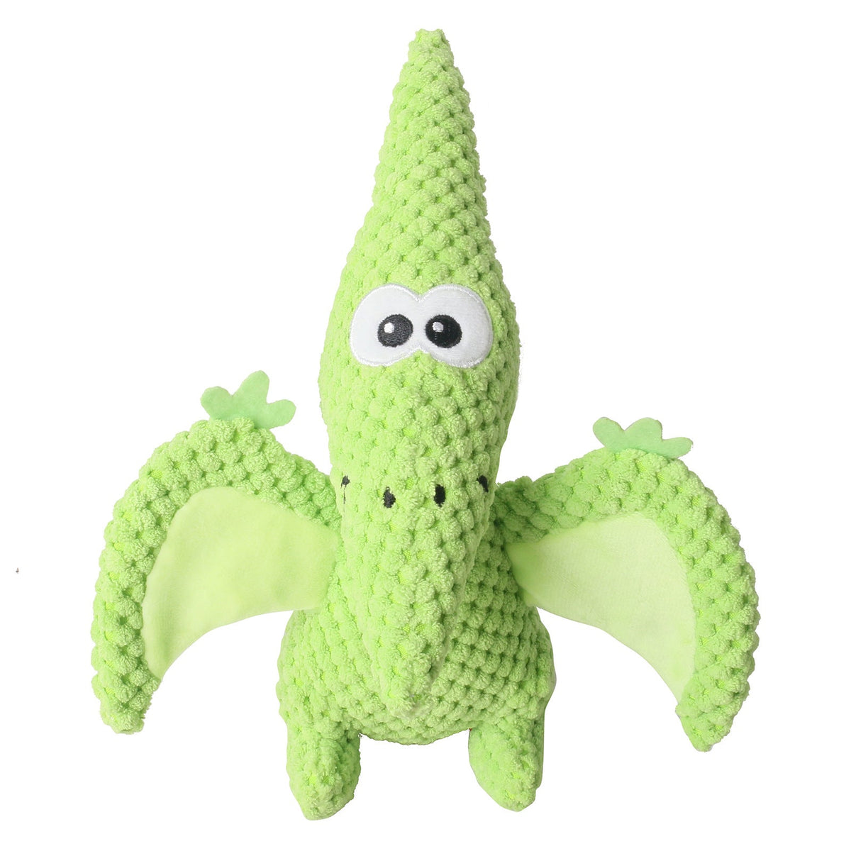Plush Dinosaur Dog Toy for Colorful Interactive Play
