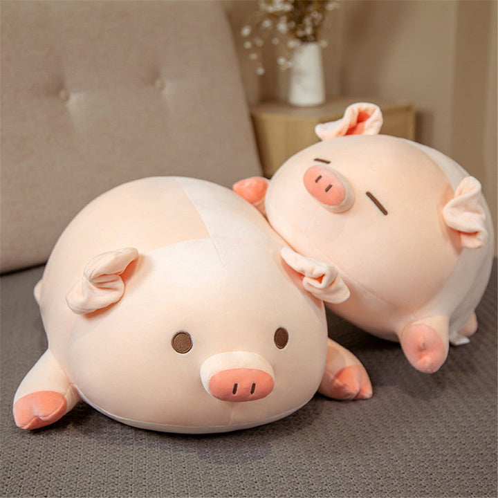 Pig Cuddle Pillow – Oversized Soft Plush Room Decor