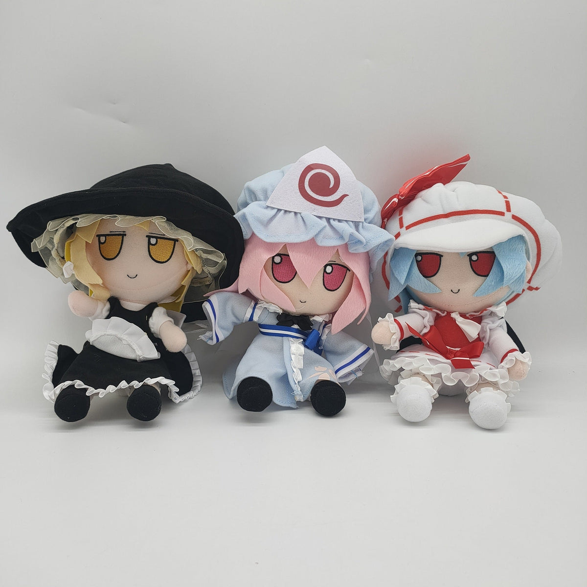 Touhou Plush Doll Set for Colorful Anime Room Displays