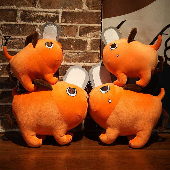 Pochita Plush Toy – Cute Chainsaw Man Fan Room Decor