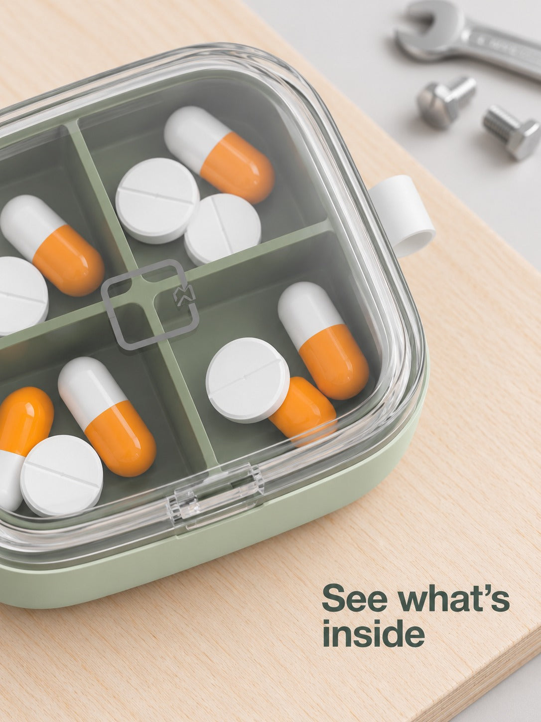 Pocket Weekly Pill Organizer for Travel, Sealed & Sorted