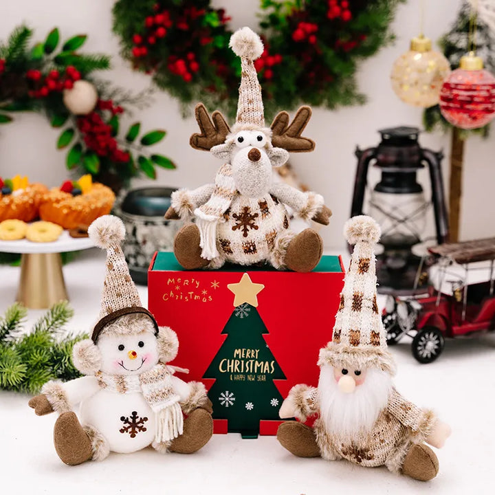 Christmas Tree Ornaments Set for Cozy Holiday Decor