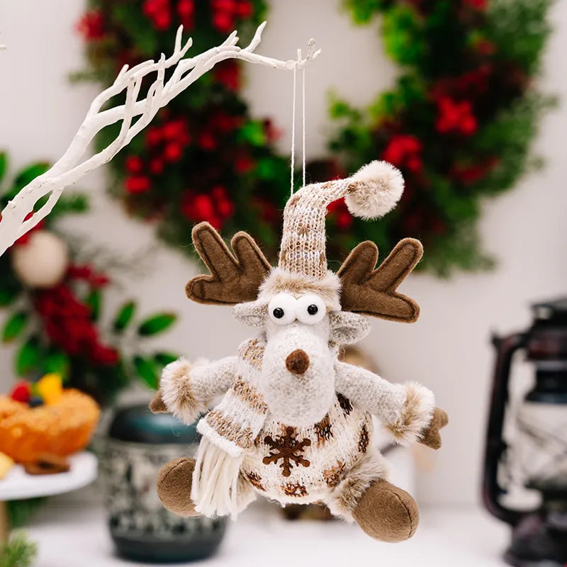 Christmas Tree Ornaments Set for Cozy Holiday Decor