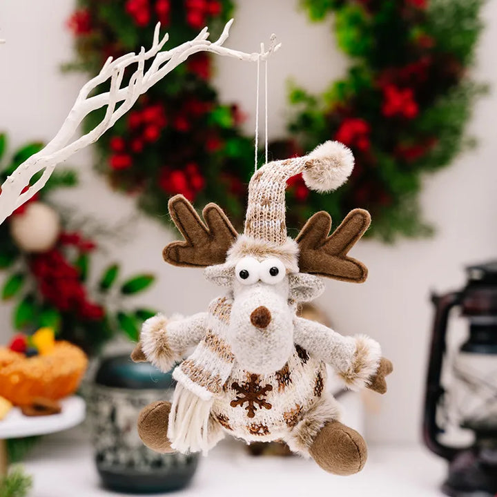 Christmas Tree Ornaments Set for Cozy Holiday Decor