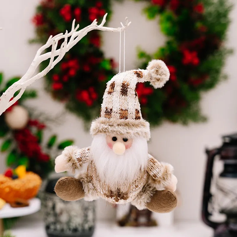 Christmas Tree Ornaments Set for Cozy Holiday Decor