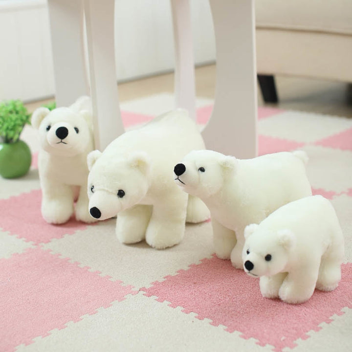 Polar Bear Plush Toy for Cozy Cuddles and Nursery Décor