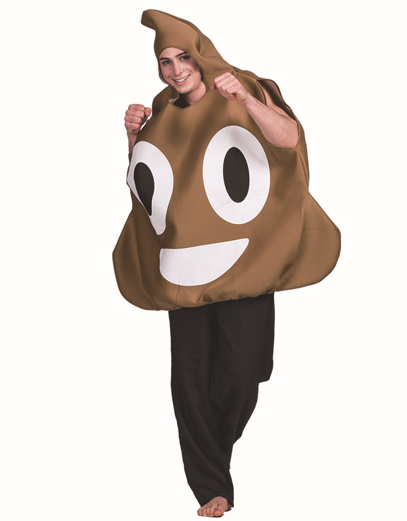 Poop Emoji Costume for Funny Halloween Party Laughs