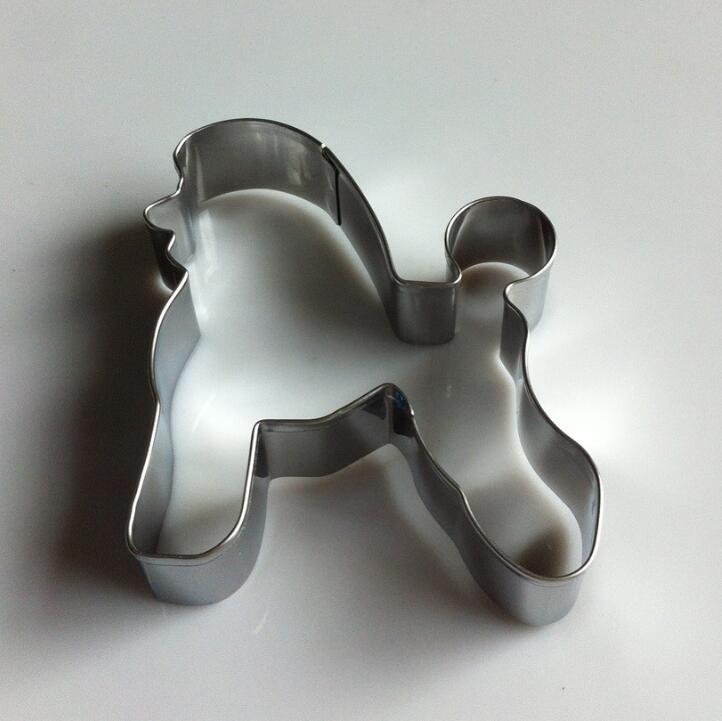Poodle Cookie Cutter: Sharp Stainless Steel Dog Shape