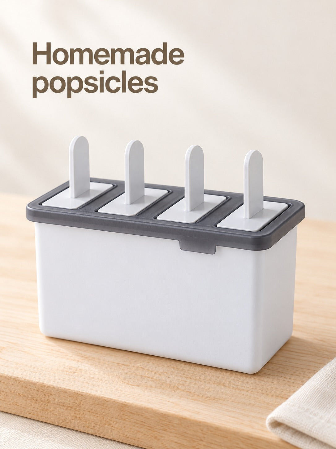 Popsicle Mould Box Set with Long Easy-Release Handles