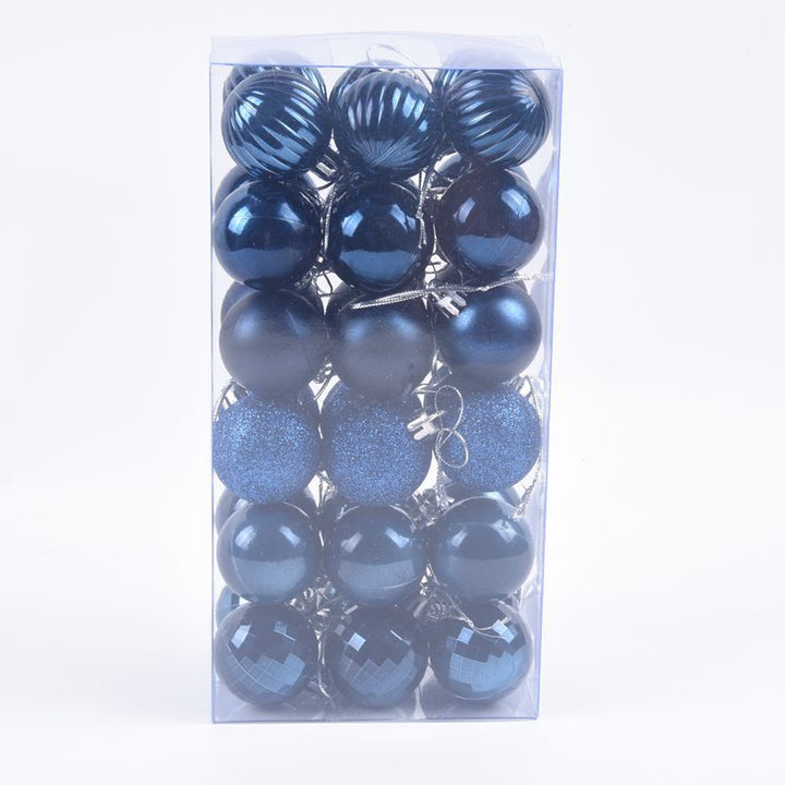 4 cm Christmas Baubles – 36-Piece Tree Decoration