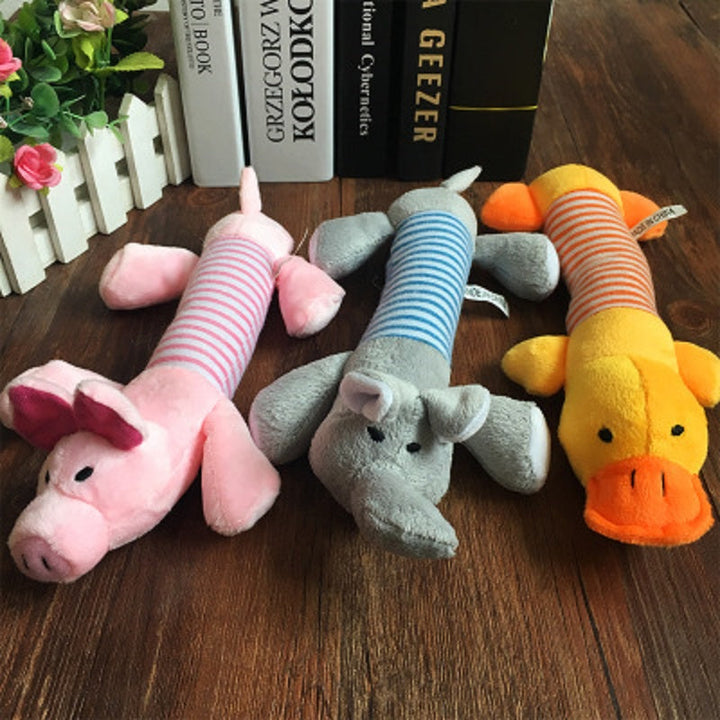 Plush Dog Toys for Soft, Squeaky Everyday Pet Play
