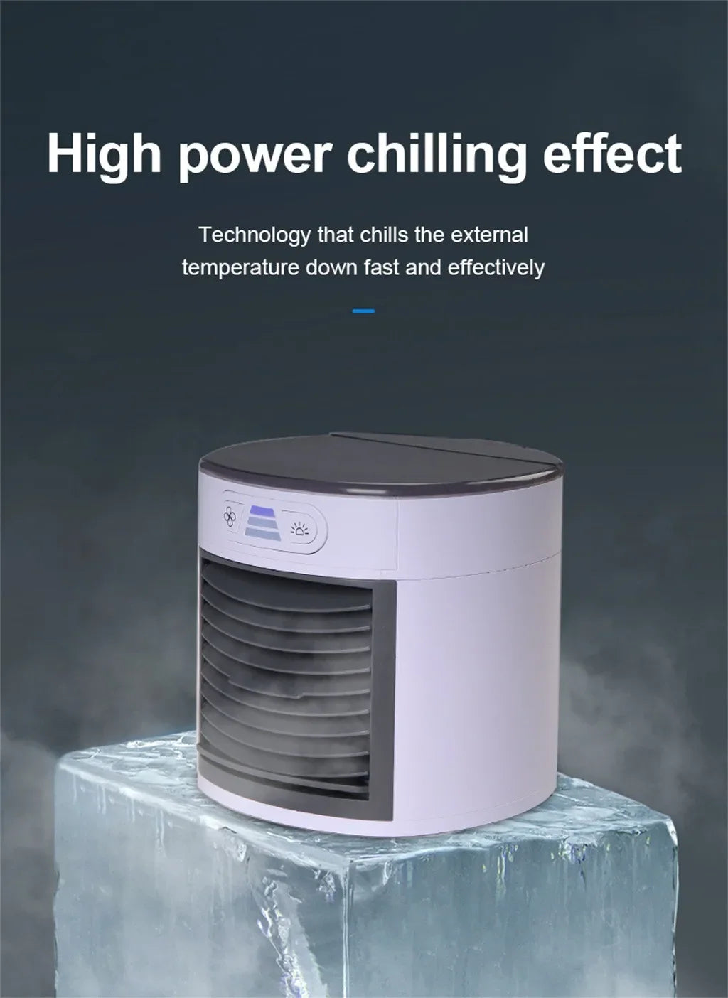 USB Desktop Personal Air Cooler Fan for Desk Cooling