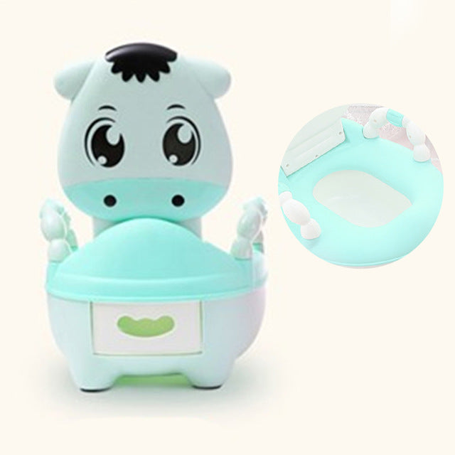 Portable Baby Potty Chair With Easy-Clean Waste Drawer