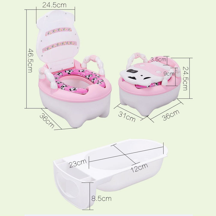 Portable Baby Potty Chair With Easy-Clean Waste Drawer