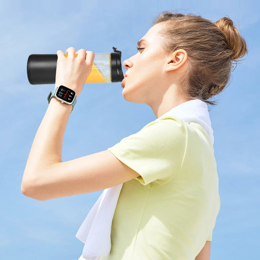 Portable Blender Cup Rechargeable Juicer for Travel