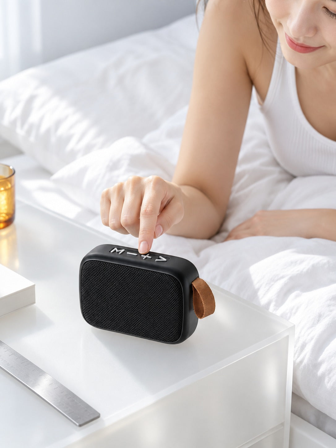 Portable Bluetooth Speaker with Clear Sound for Calls