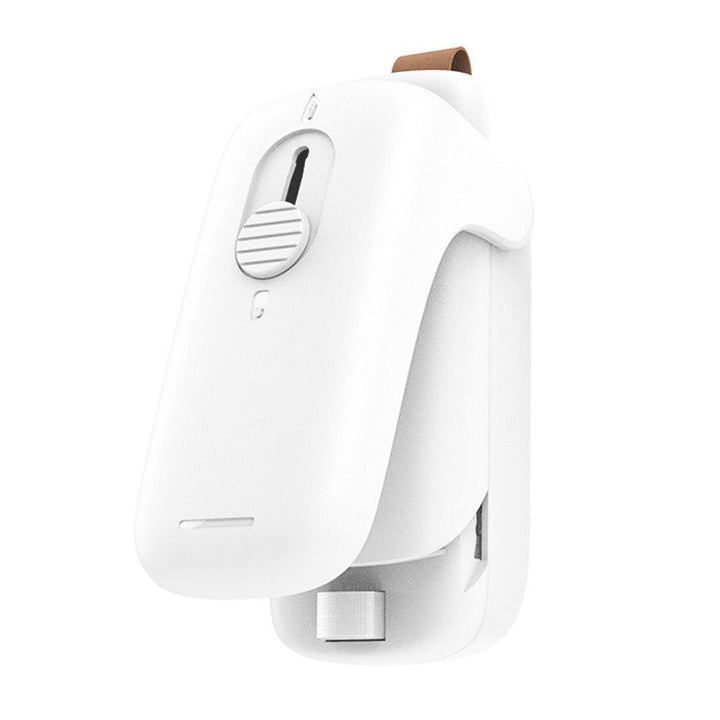 Handheld Chip Bag Sealer With Cutter Keeps Snacks Crisp