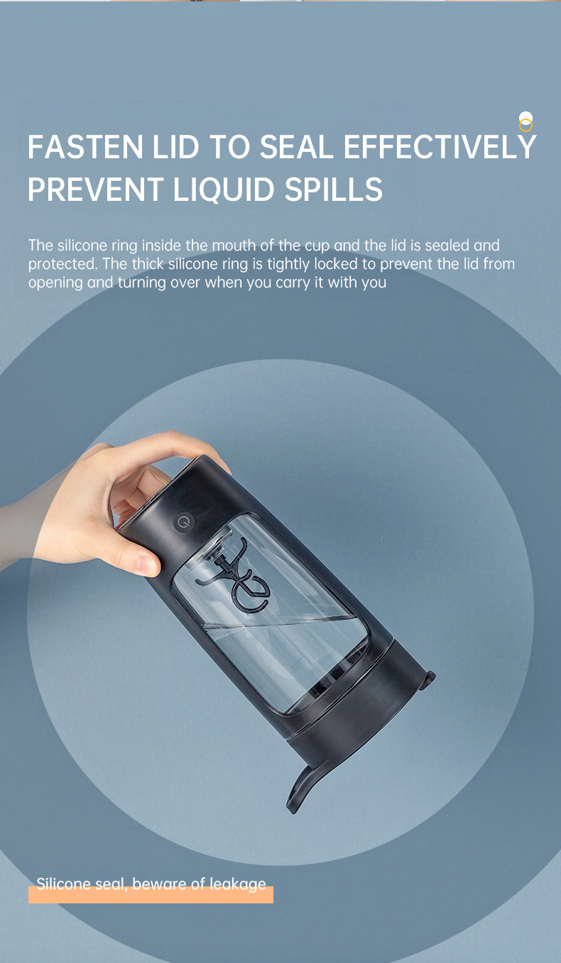 Portable Smoothie Blender Bottle for Gym and Commute