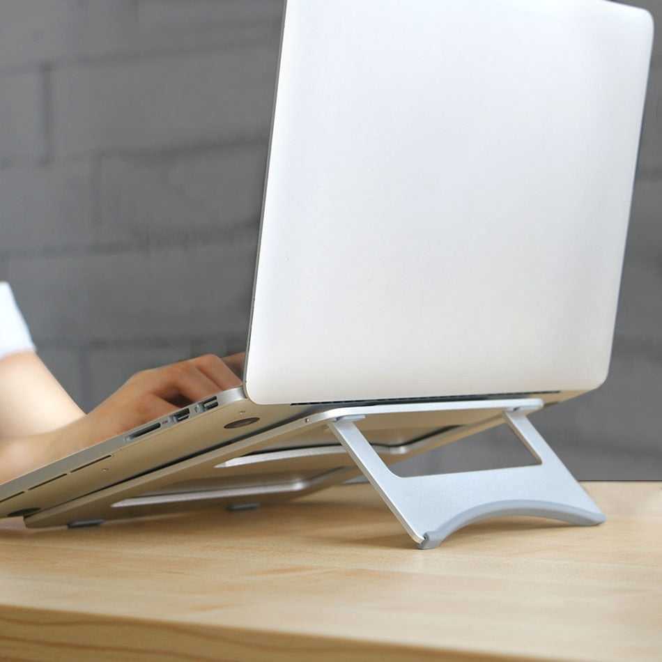 Foldable Aluminum Laptop Stand for MacBook and iPad