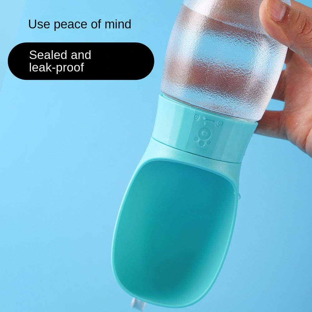 Portable Dog Water Bottle With Leak-Proof Travel Cup
