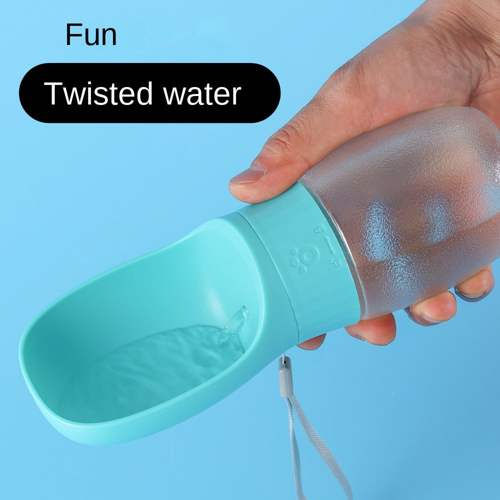 Portable Dog Water Bottle With Leak-Proof Travel Cup