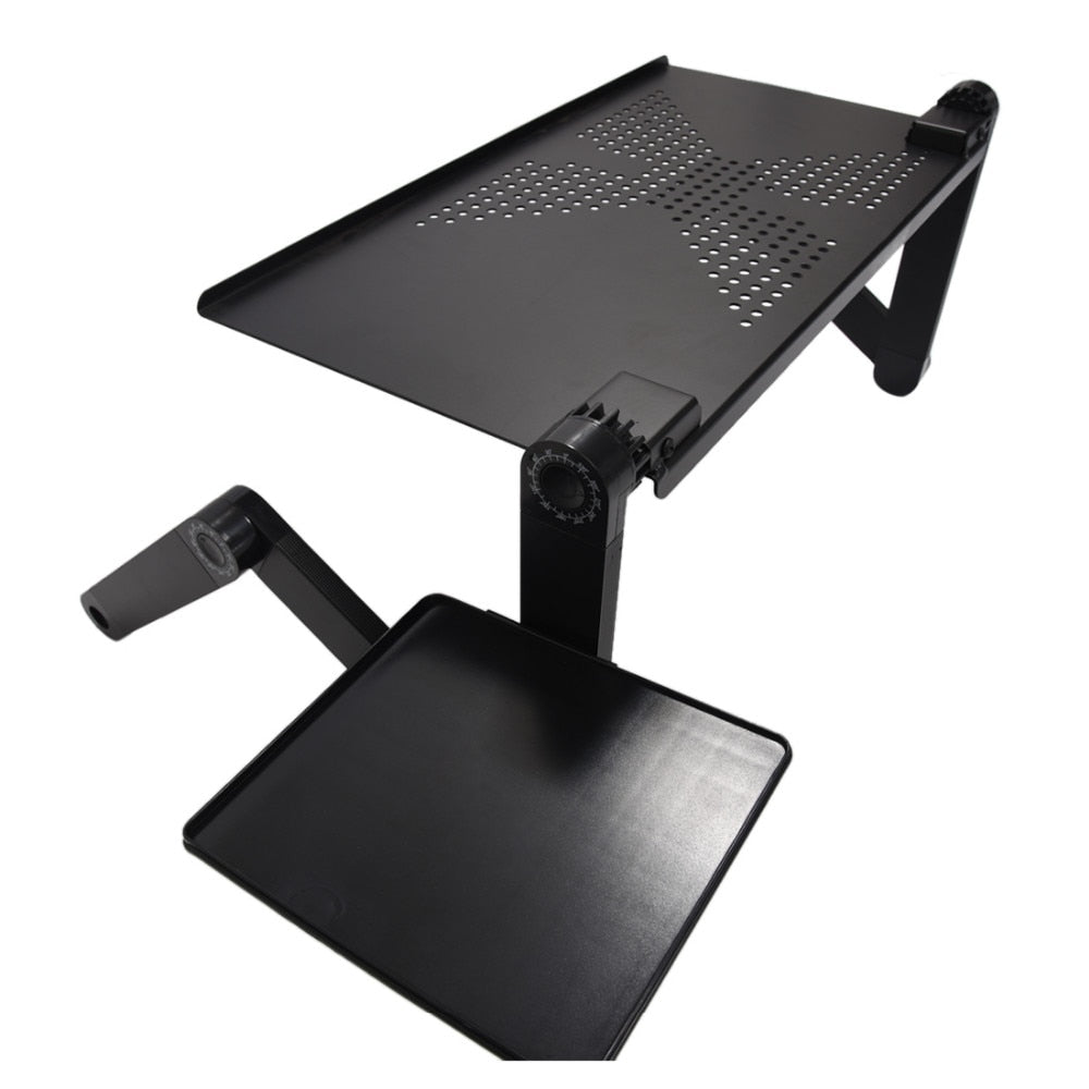 Adjustable Foldable Laptop Table for Bed and Sofa Use