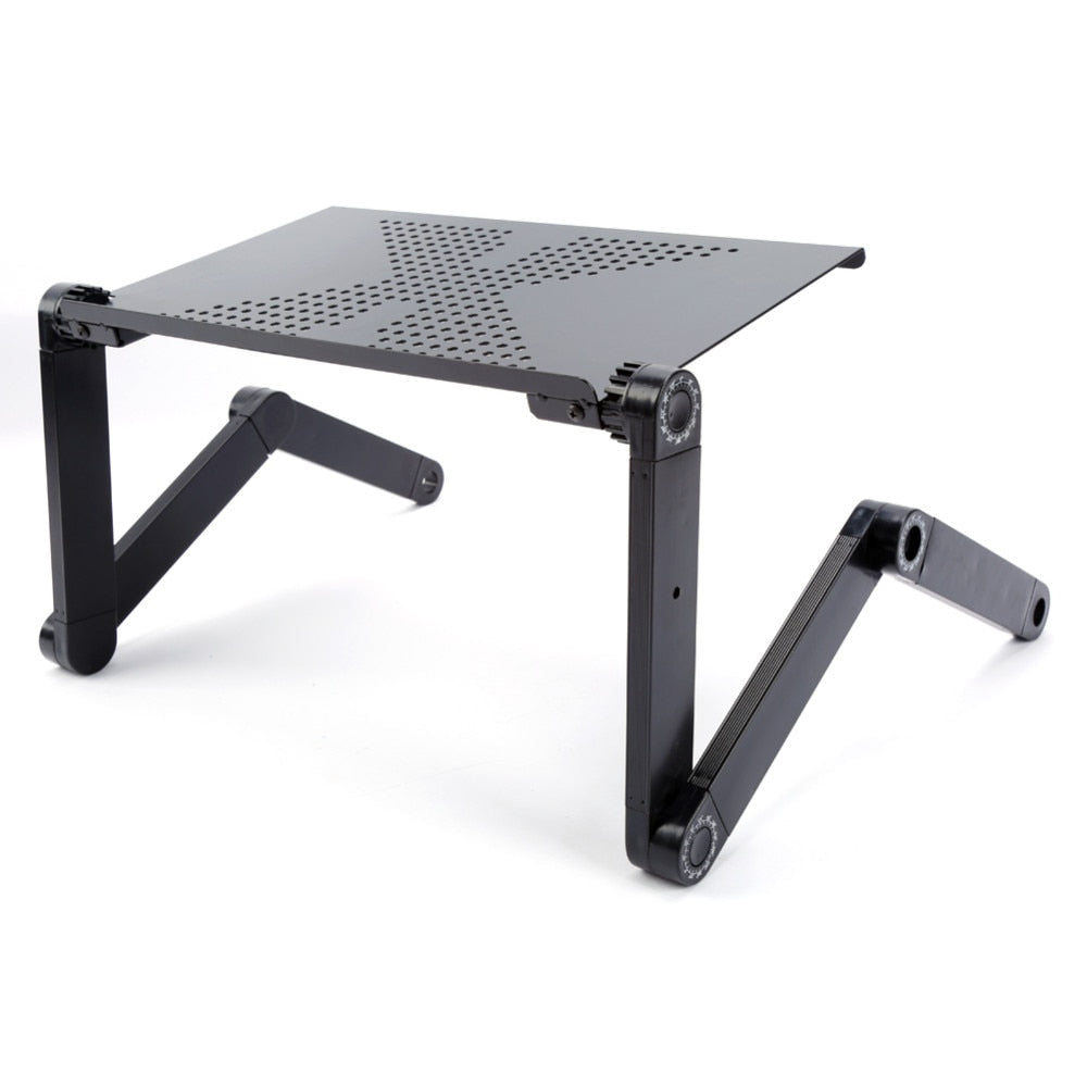 Adjustable Foldable Laptop Table for Bed and Sofa Use