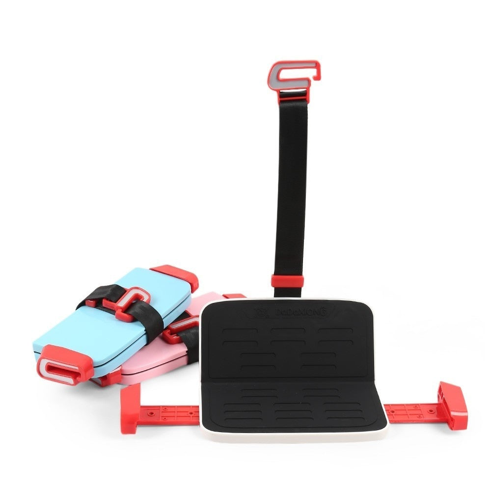 Portable Kids Booster Seat With Adjustable Harness