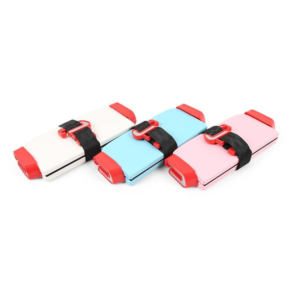 Portable Kids Booster Seat With Adjustable Harness