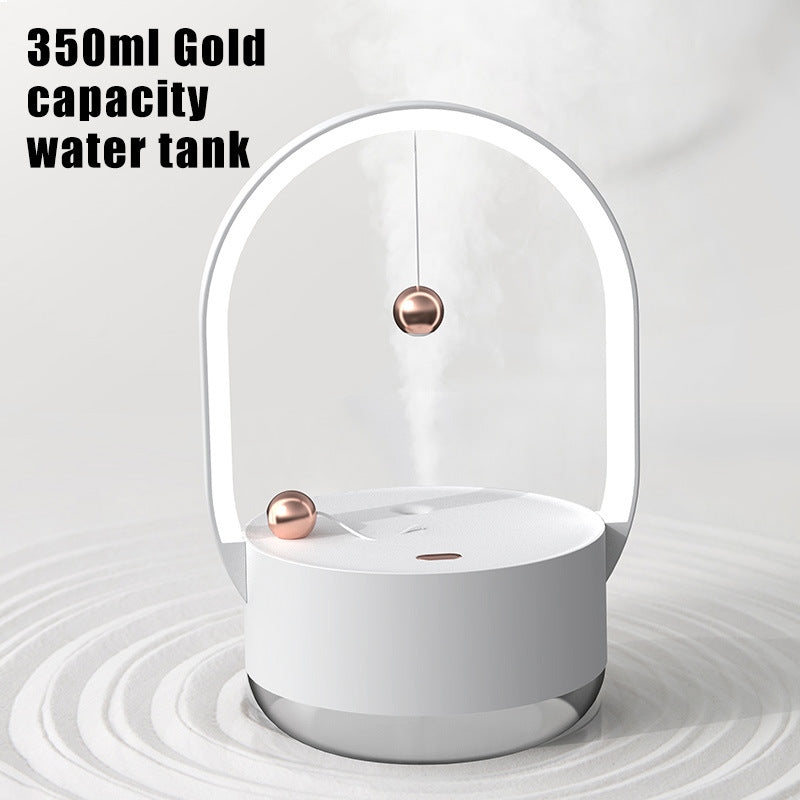 Desktop Humidifier Night Light with Floating Magnetic Balls