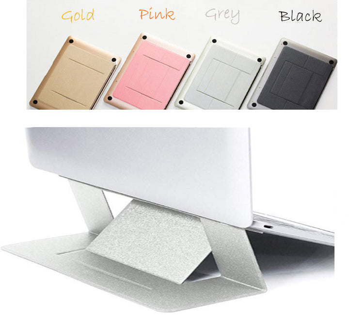 Ultra-Thin Portable Laptop Stand for Desk and Cafe Use