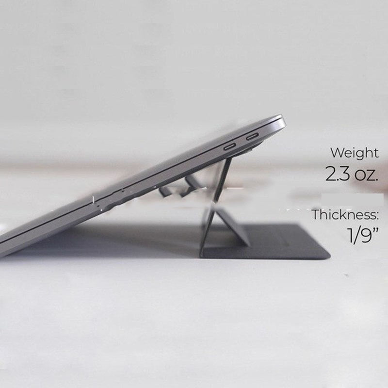 Ultra-Thin Portable Laptop Stand for Desk and Cafe Use
