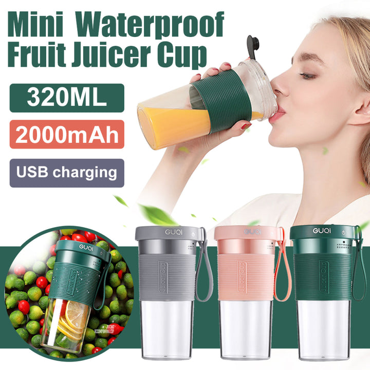 Portable Juicer Cup with USB Charging for Fresh Juice