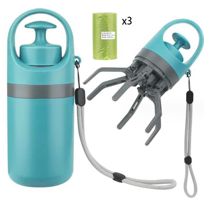 Portable Dog Pooper Scooper With Bag Dispenser
