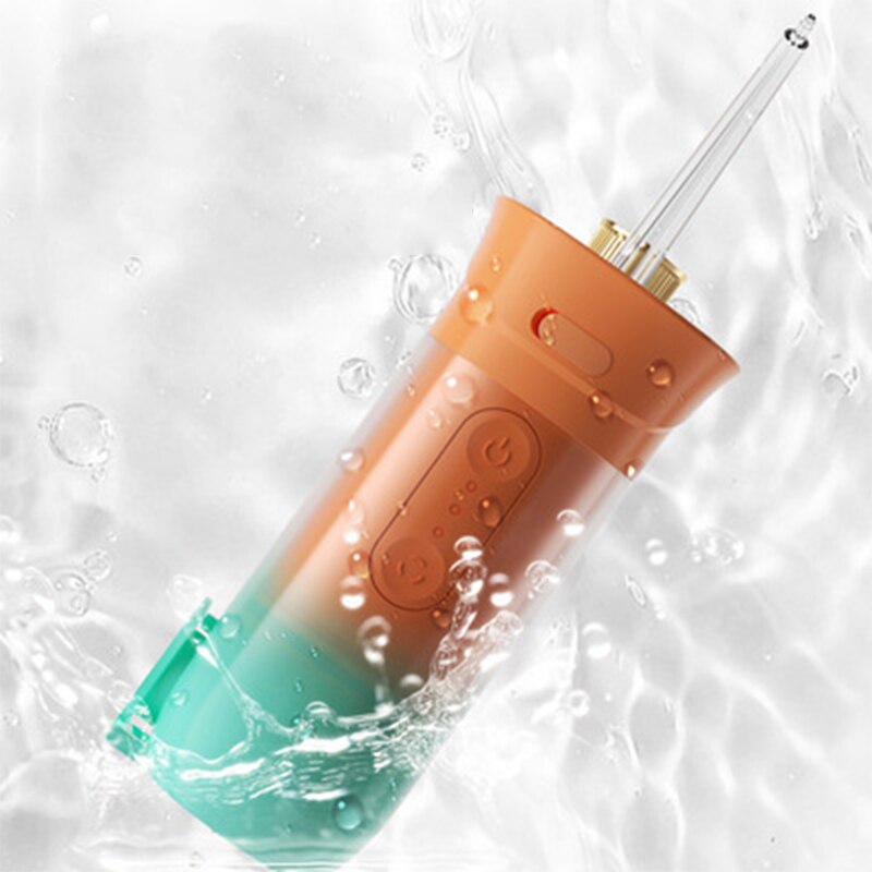 Portable Water Flosser 200ml: Travel-Ready Teeth Cleaning