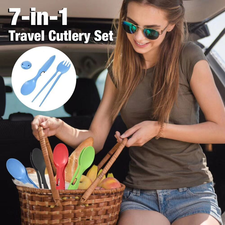 Ultralight Camping Spork: Spoon, Fork & Knife in One