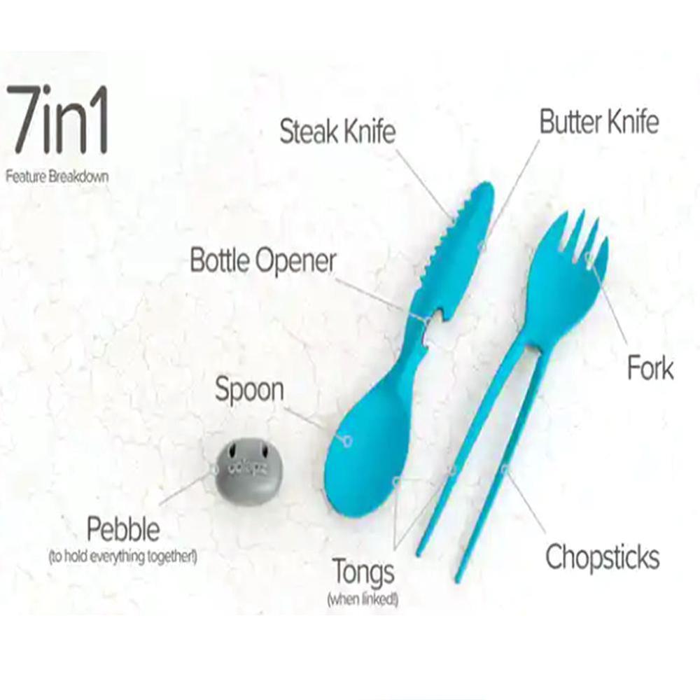 Ultralight Camping Spork: Spoon, Fork & Knife in One