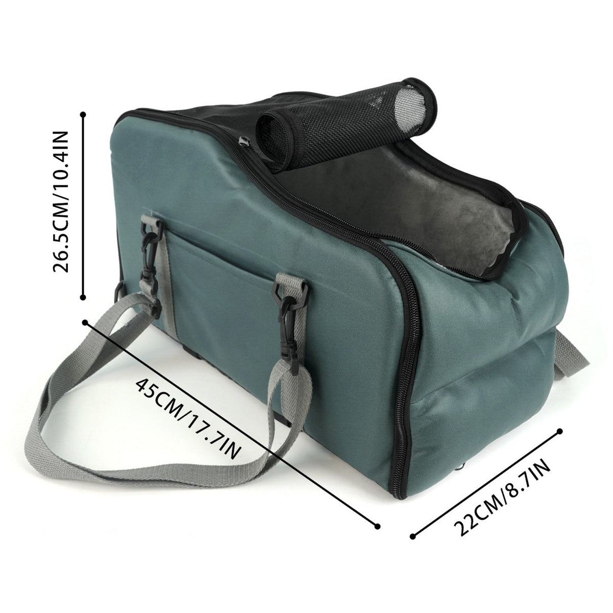 Portable Pet Car Seat for Safer, Comfier Small-Pet Rides