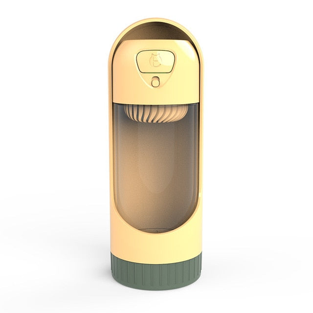 Portable Dog Water Bottle for One-Handed Hydration