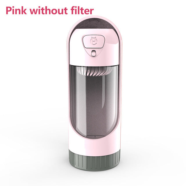 Portable Pet Water Bottle With Leak-Resistant Design