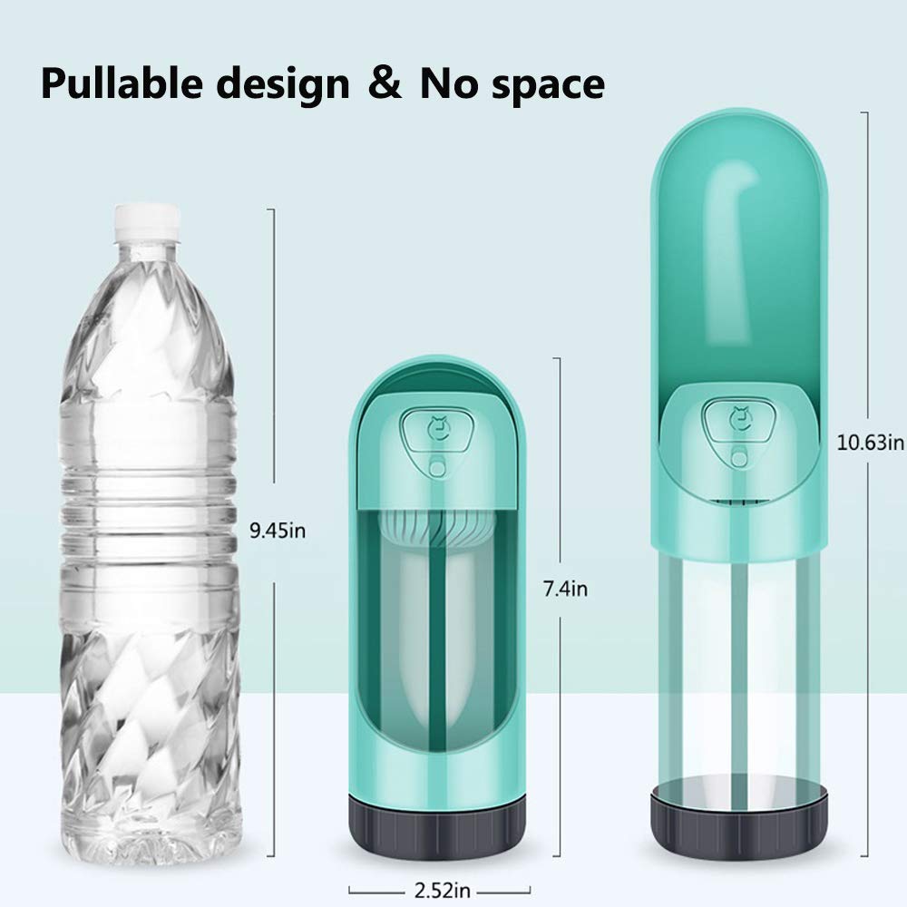 Portable Pet Water Bottle With Leak-Resistant Design