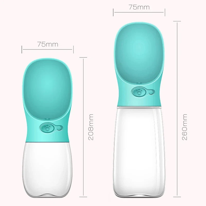 Portable Pet Water Bottle for Mess-Free Walks