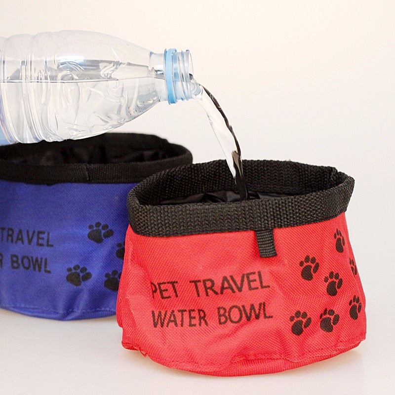 Portable Pet Travel Bowl for Easy, Mess-Free Feeding