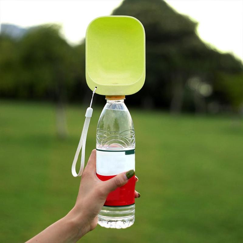 Portable Pet Water Bottle Bowl for Fresh Water Anywhere